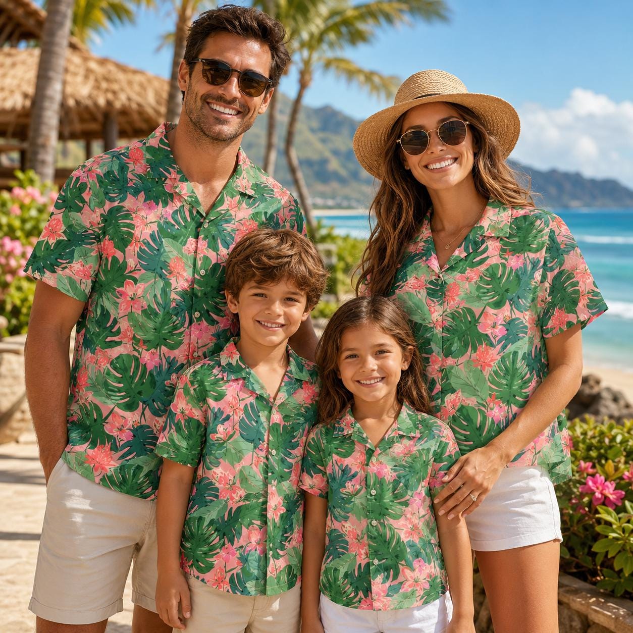 Camicia Hawaiana per Bambini c - Family Tree Print recensione e prezzo