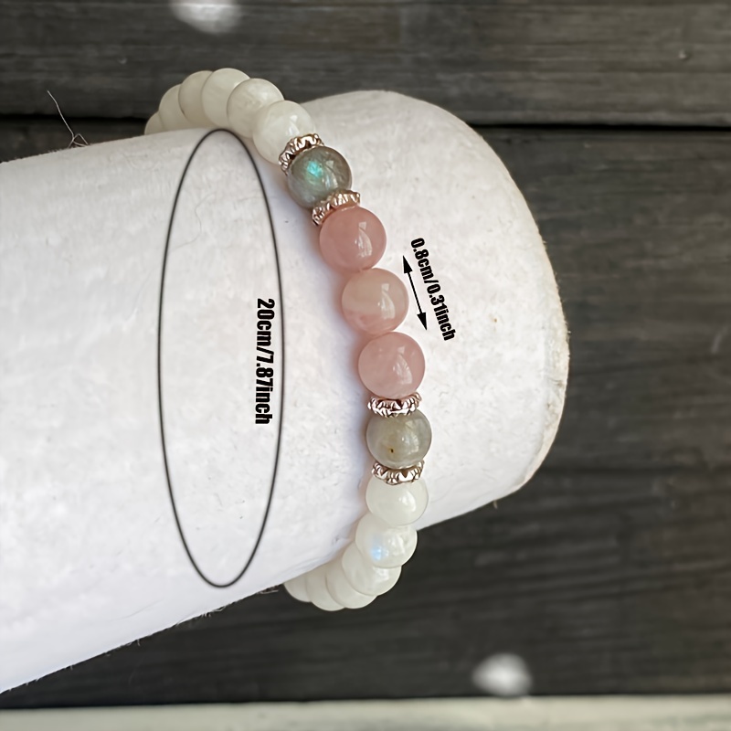 1 pezzo/Pietra di luna, labrad - Coordinates Bracelet recensione e prezzo